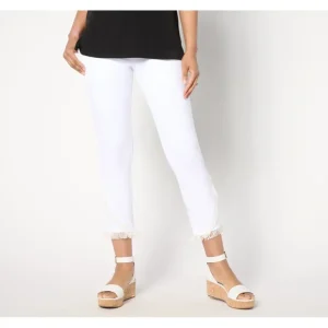 Women With Control Tummy Control Petite Prime Stretch Denim Crop Pant - a world of fashionable women's clothing, including a wide selection of dresses and trendy accessories.> Hat