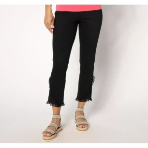 Women With Control Tummy Control Tall Prime Stretch Denim Crop Pant - a world of fashionable women's clothing, including a wide selection of dresses and trendy accessories.> Hat