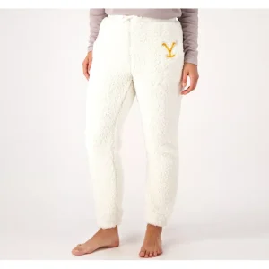 Fashion<Yellowstone x BumbleBella by Jill Martin Regular Sherpa Joggers - a world of fashionable women's clothing, including a wide selection of dresses and trendy accessories.