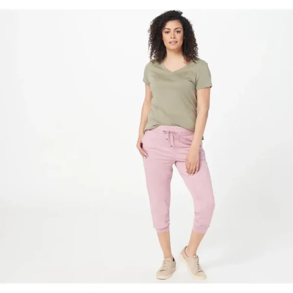 zuda Petite Z-Cool Cropped Joggers - a world of fashionable women's clothing, including a wide selection of dresses and trendy accessories.> Hat