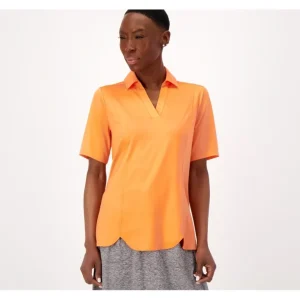 zuda Z-Cool Polo Top with Seaming Details - a world of fashionable women's clothing, including a wide selection of dresses and trendy accessories.> Hat