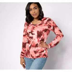 zuda Z-Cool Printed Layering Top - a world of fashionable women's clothing, including a wide selection of dresses and trendy accessories.> Hat