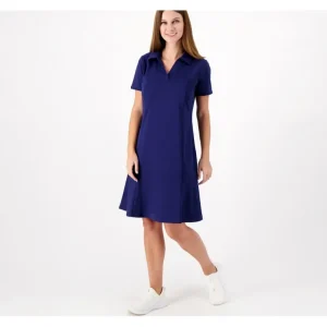 zuda Z-Knit Active Polo Dress with Pockets - a world of fashionable women's clothing, including a wide selection of dresses and trendy accessories.> Hat